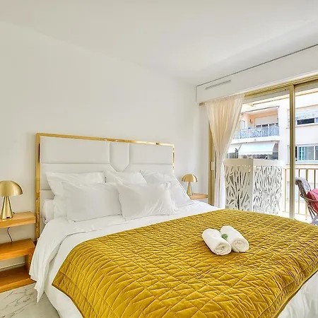 公寓 Luxury 4 Stars With 2 Terraces, Croisette