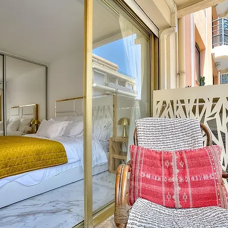 公寓 Luxury 4 Stars With 2 Terraces, Croisette