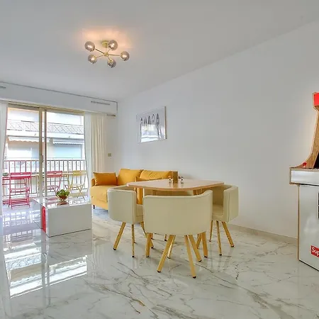 公寓 Luxury 4 Stars With 2 Terraces, Croisette 戛纳